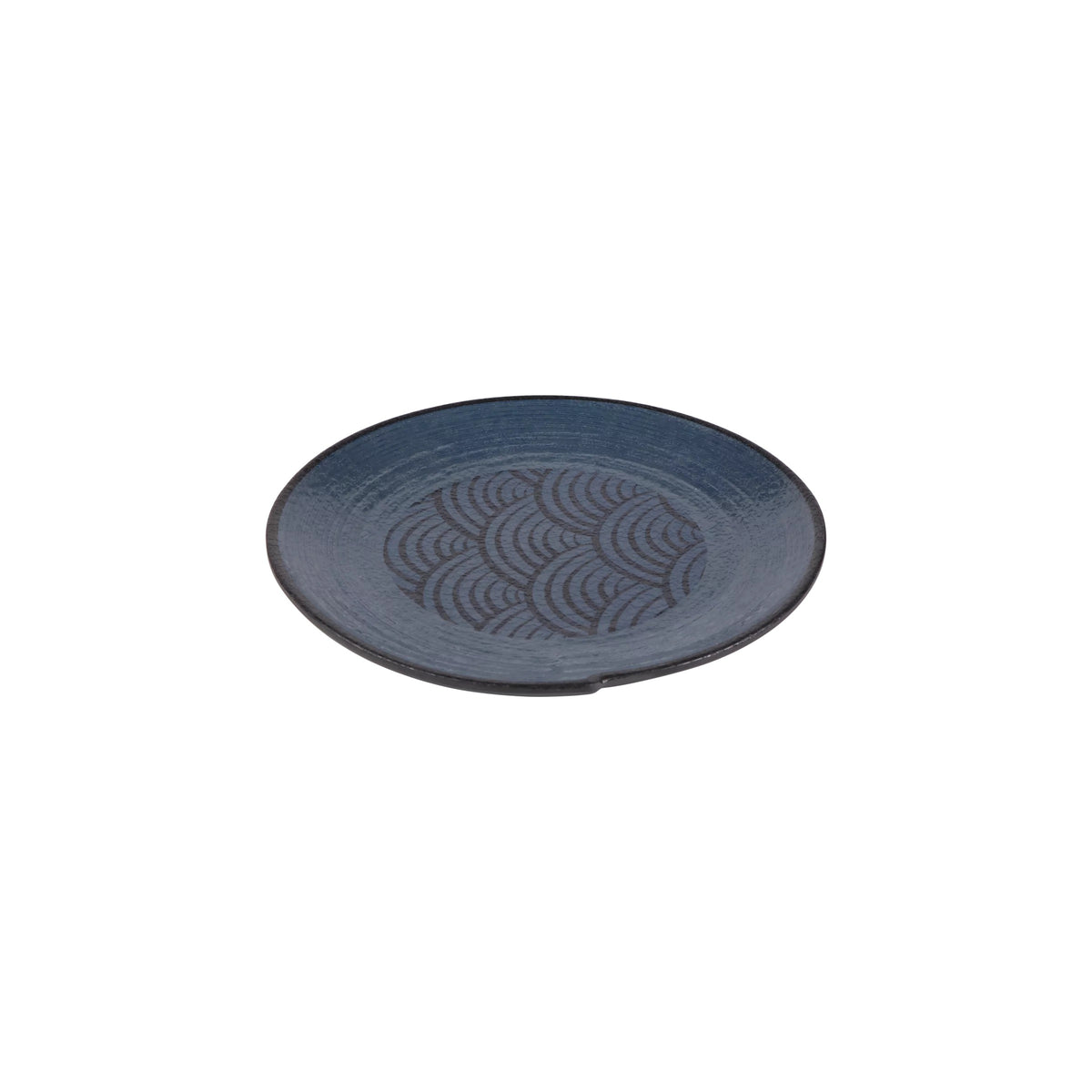 Elite Global Solutions B233088 Catalina Blue Melamine Plate, 8 7/8" Diameter, 6/Case - photo 2