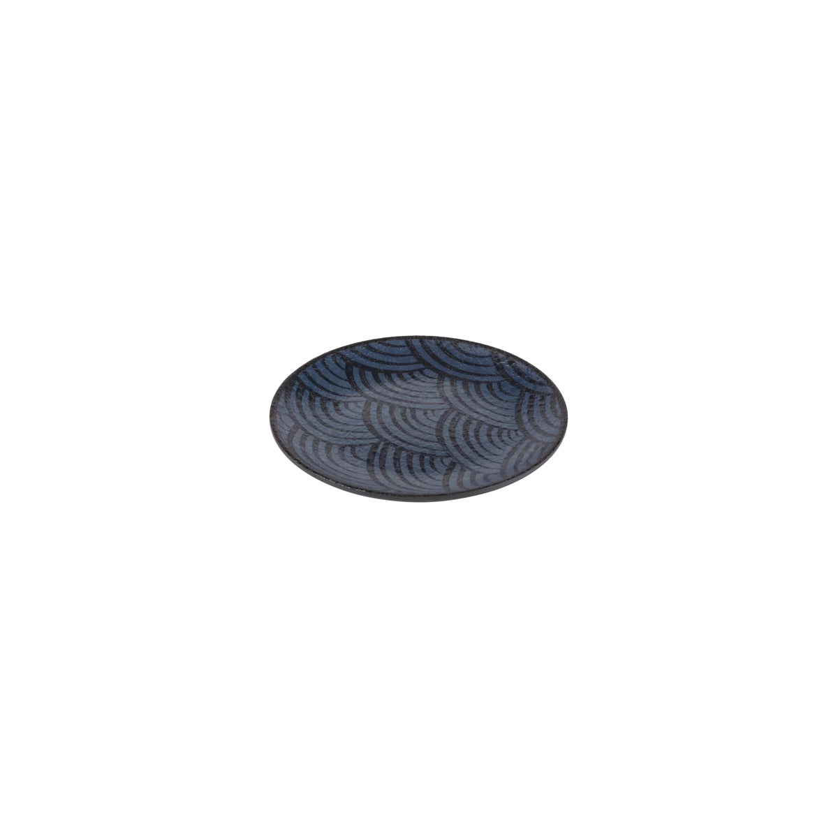 Elite Global Solutions B234058 Catalina Blue Melamine Plate, 5 3/4" Diameter, 6/Case - photo 2