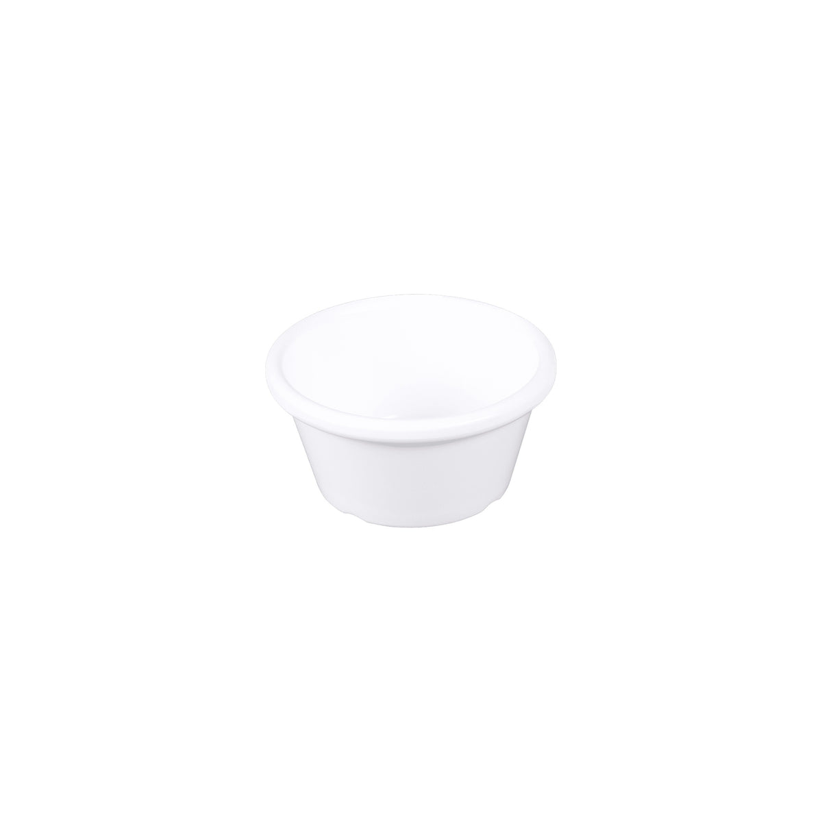Elite Global Solutions B375SM-W Melamine Ramekin, 6 oz., White, 12/Pack - Default Title