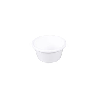 Elite Global Solutions B375SM-W Melamine Ramekin, 6 oz., White, 12/Pack - Default Title
