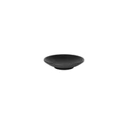 Elite Global Solutions B379060 Hermosa Black Melamine Plate, 1 1/4" High, 6/Case - Black