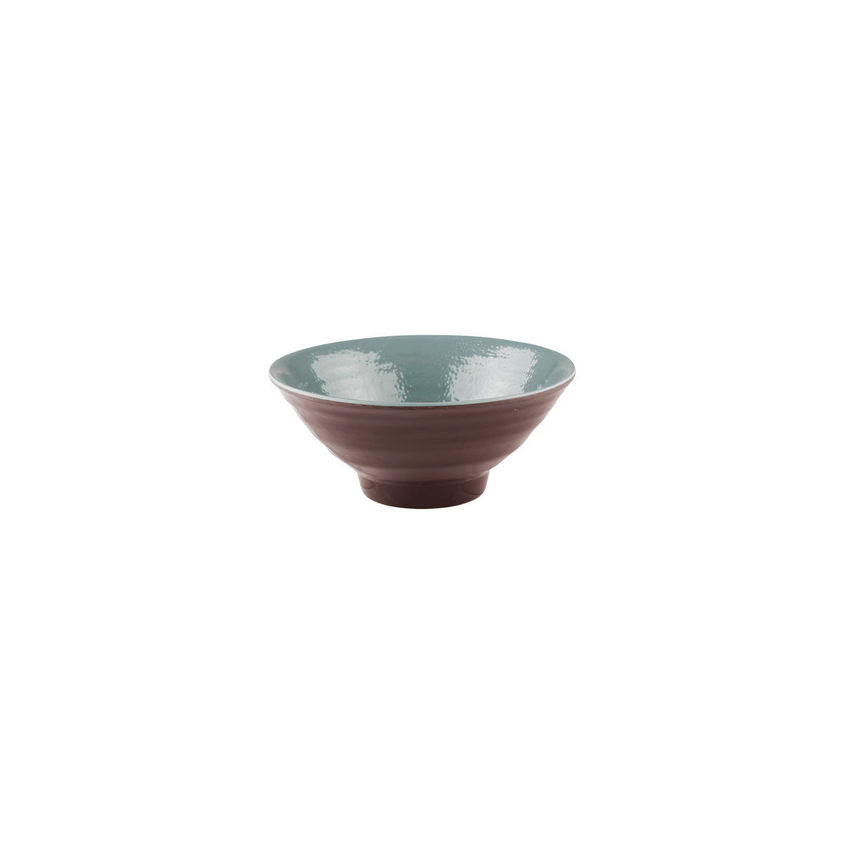 Elite Global Solutions D1006RR Durango Melamine Bowl, 20 oz., 6/Case - Durango Abyss Lapis Round Two-Tone