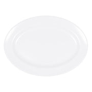 Elite Global Solutions Merced Melamine Platter, White, 6/Case - 14 1/2"