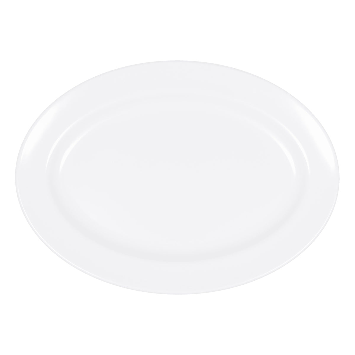 Elite Global Solutions D1014OV-WP Rio Melamine Platter, 10 1/2" x 14 1/2", Blue, 6/Case - Default Title