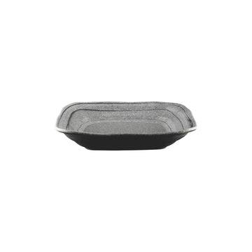 Elite Global Solutions D10BST Della Terra Melamine Bowl, 45 oz., 6/Case - Gray