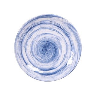 Elite Global Solutions Van Gogh Melamine Plate, Blue, 6/Case - 10 1/8"