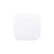 Elite Global Solutions Radius White Melamine Plate, 6/Case - 11 3/8"