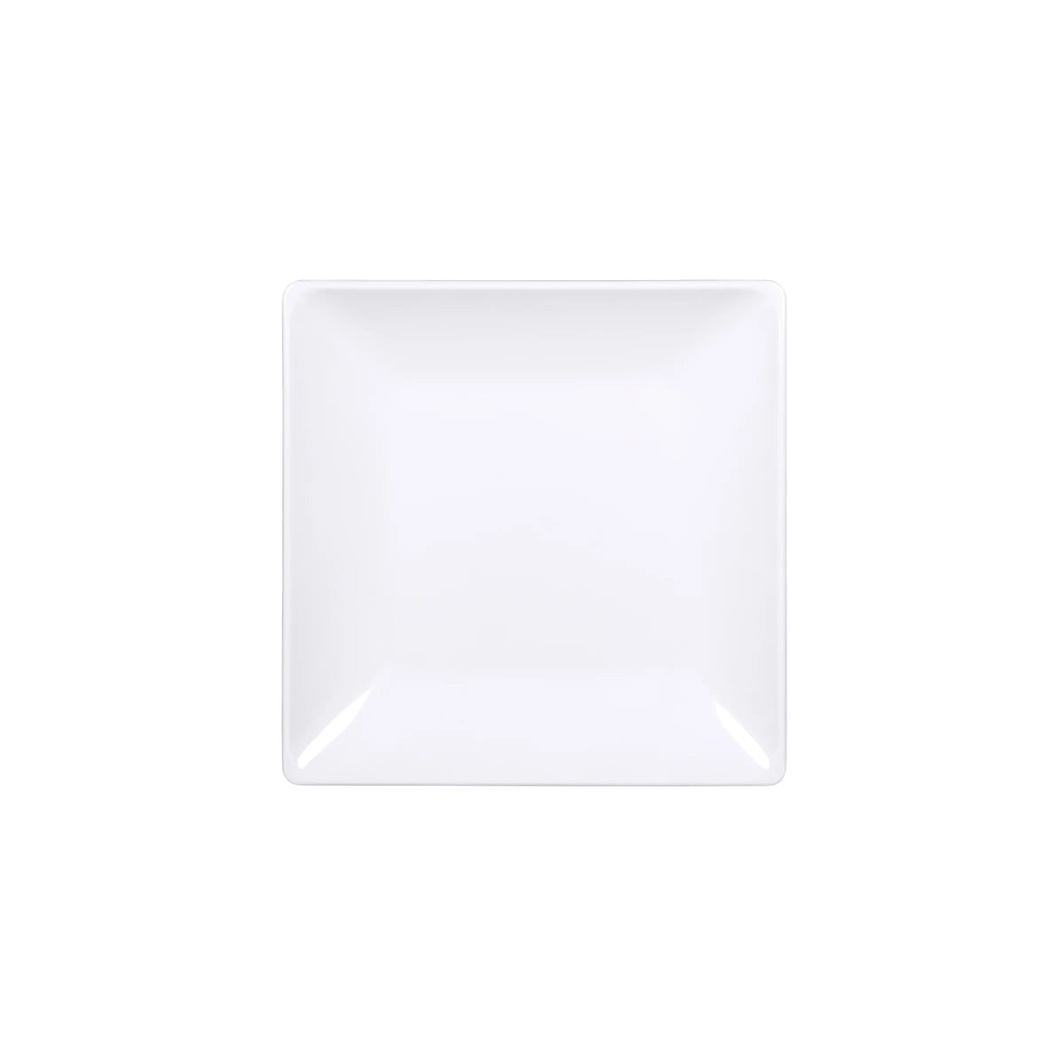 Elite Global Solutions D1313SQ-W Squared Melamine Platter, 13" x 13", White, 6/Case - photo 2