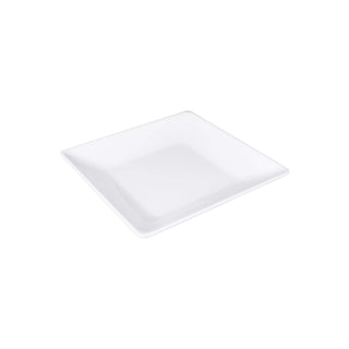 Elite Global Solutions D1313SQ-LIZ Squared Melamine Platter, 13" x 13", Green, 6/Case - Default Title