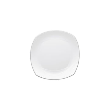Elite Global Solutions D3111L-W Viva Melamine Plate, 10 3/8" x 10 3/8", White, 6/Case - Default Title