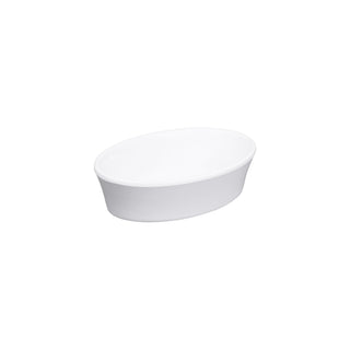 Elite Global Solutions D54OV-W Merced Melamine Baker Dish, 6 oz., White, 6/Case - Default Title