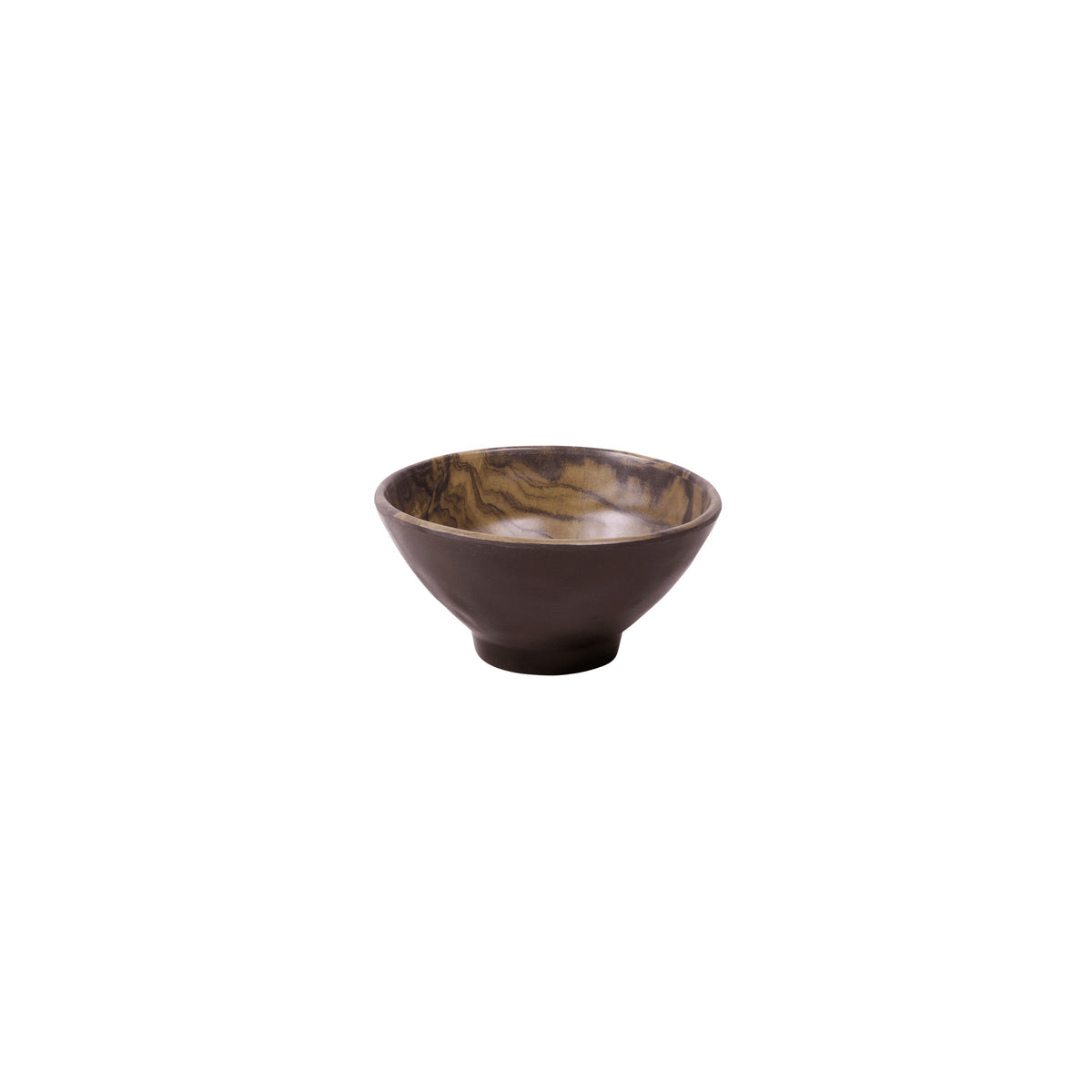 Elite Global Solutions Sequoia Melamine Bowl, Brown, 6/Case - 21 oz.