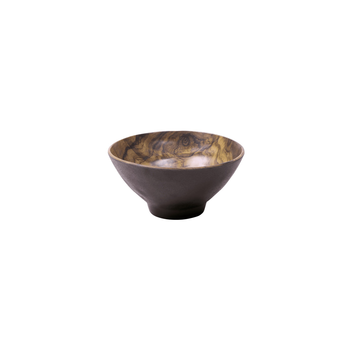 Elite Global Solutions Sequoia Melamine Bowl, Brown, 6/Case - 37 oz.