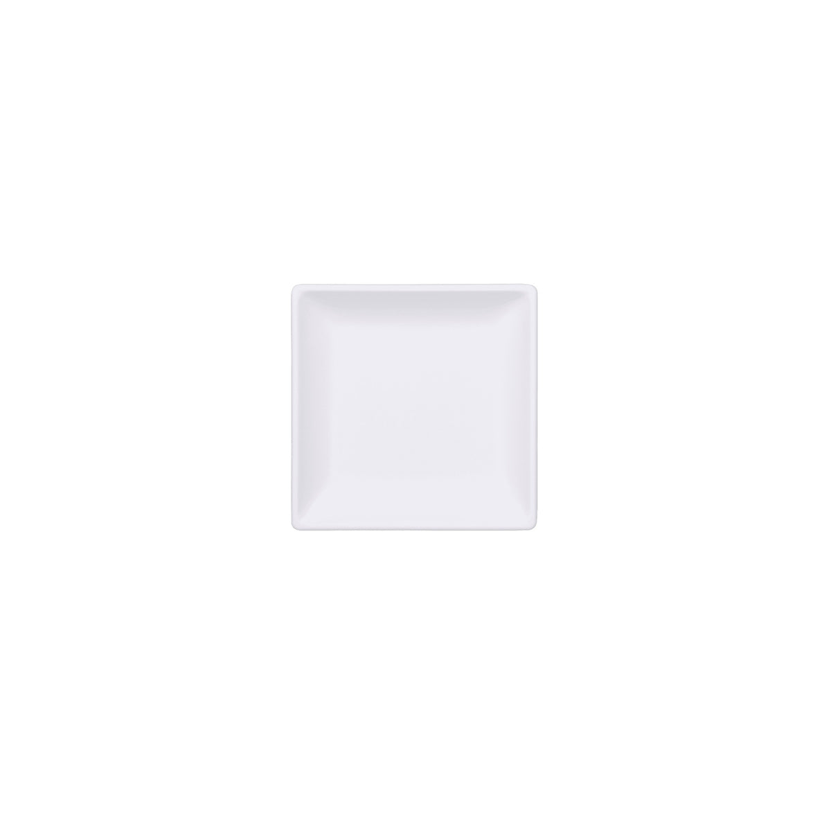 Elite Global Solutions D77SQ-AUB Squared Melamine Plate, 7" x 7", Brown, 6/Case - Default Title