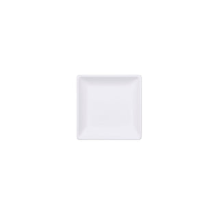 Elite Global Solutions D77SQ-AUB Squared Melamine Plate, 7" x 7", Brown, 6/Case - Default Title