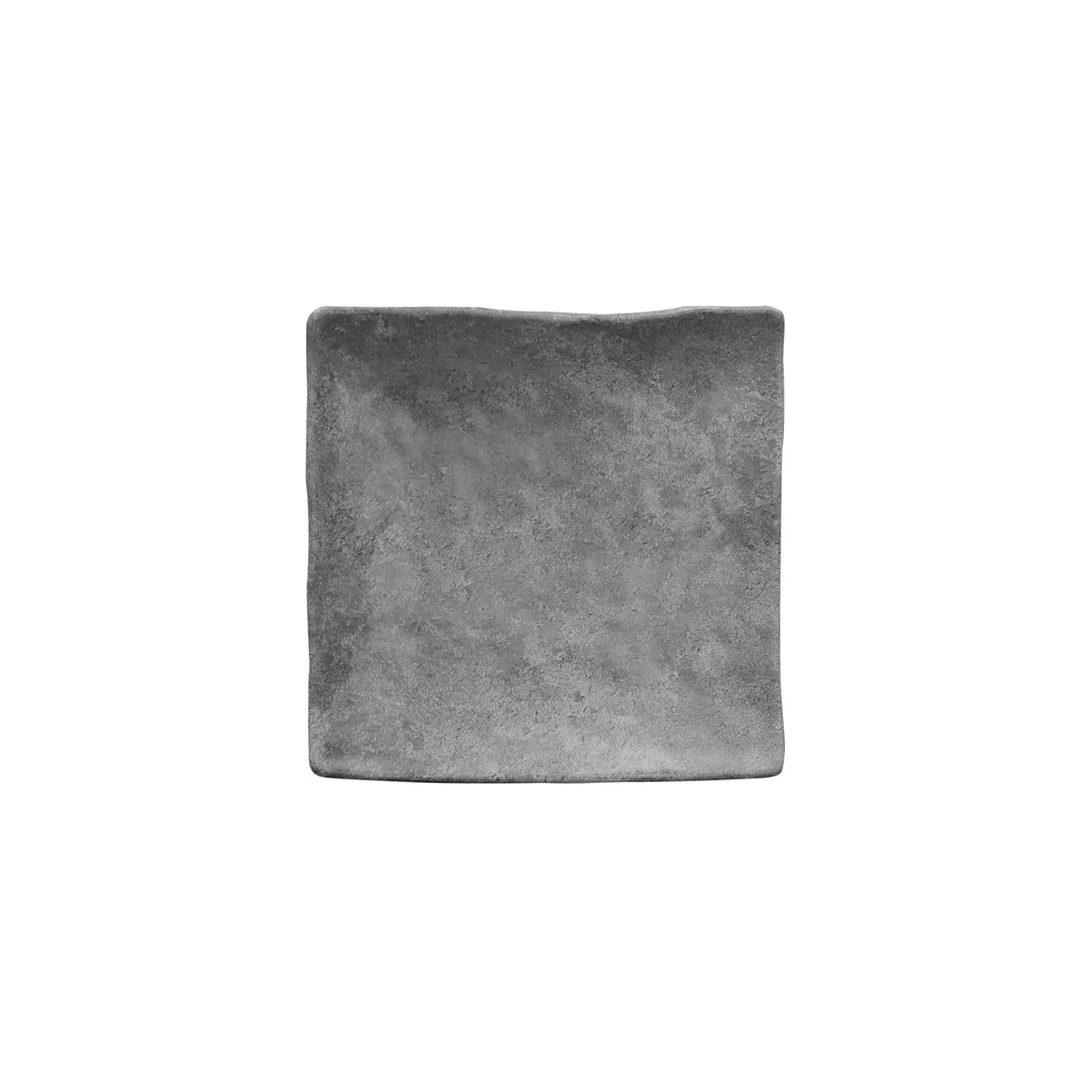 Elite Global Solutions Basalt Melamine Plate, Gray, 6/Case - 8"