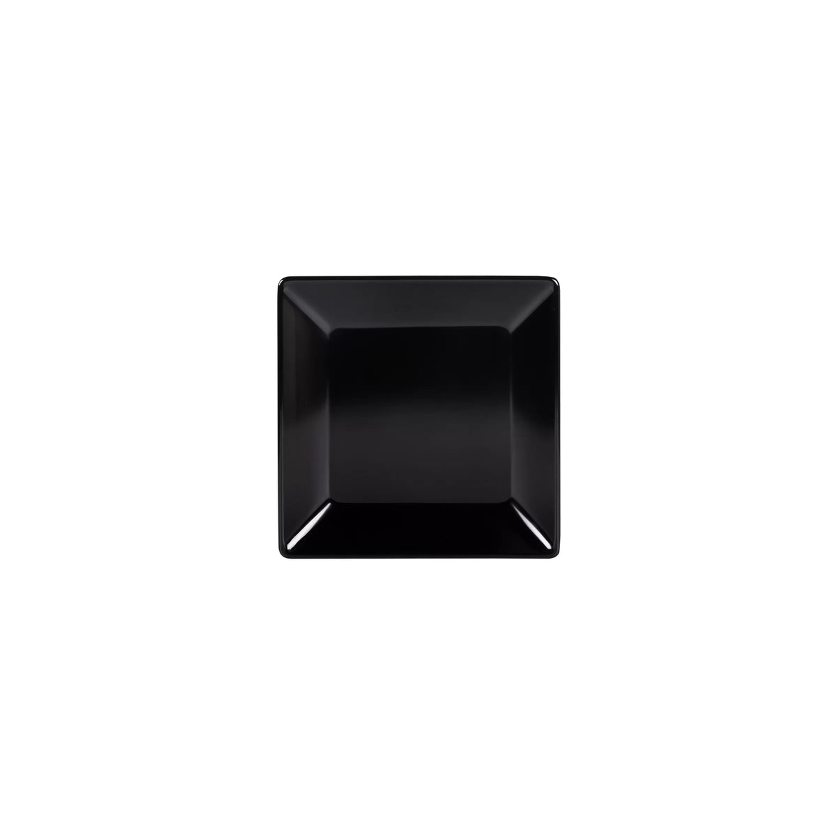 Elite Global Solutions D99SQ-TAP Squared Melamine Plate, 9" x 9", Brown, 6/Case - Default Title
