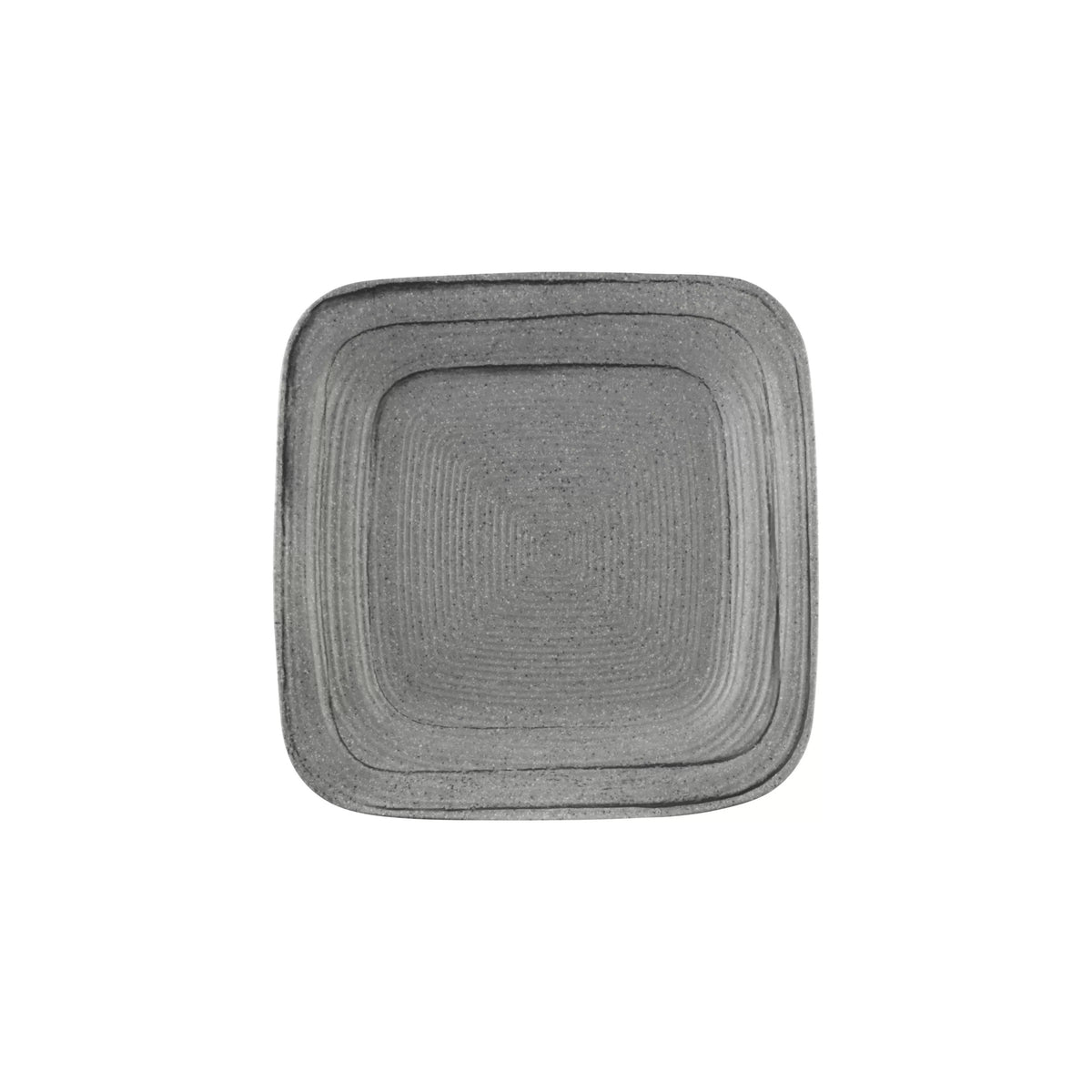 Elite Global Solutions Della Terra Melamine Plate, Gray, 6/Case - 9"