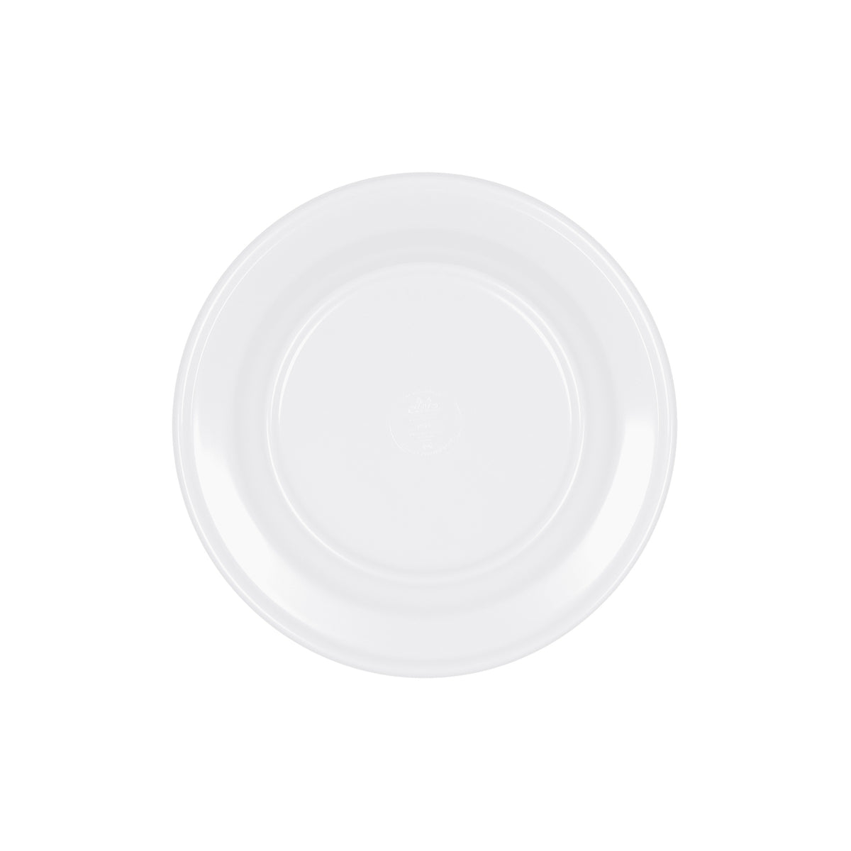 Elite Global Solutions Merced Melamine Plate, White, 6/Case - 9"