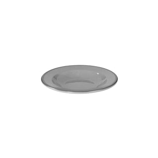 Elite Global Solutions DB878M Vintage California Melamine Pasta Bowl, 12 oz., 6/Case - Gray