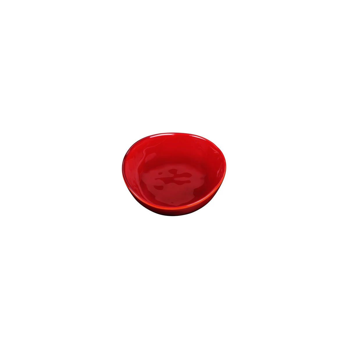 Elite Global Solutions DGB52R Maya Melamine Bowl, 10 oz., 6/Case - Red