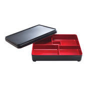 Elite Global Solutions JW11852T Karma Melamine Bento Box, 8 3/8" x 10 3/4" - photo 2