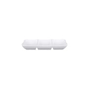 Elite Global Solutions JW2071 Zen Melamine Tray, 3 1/4" x 7 5/8", 6/Case - White