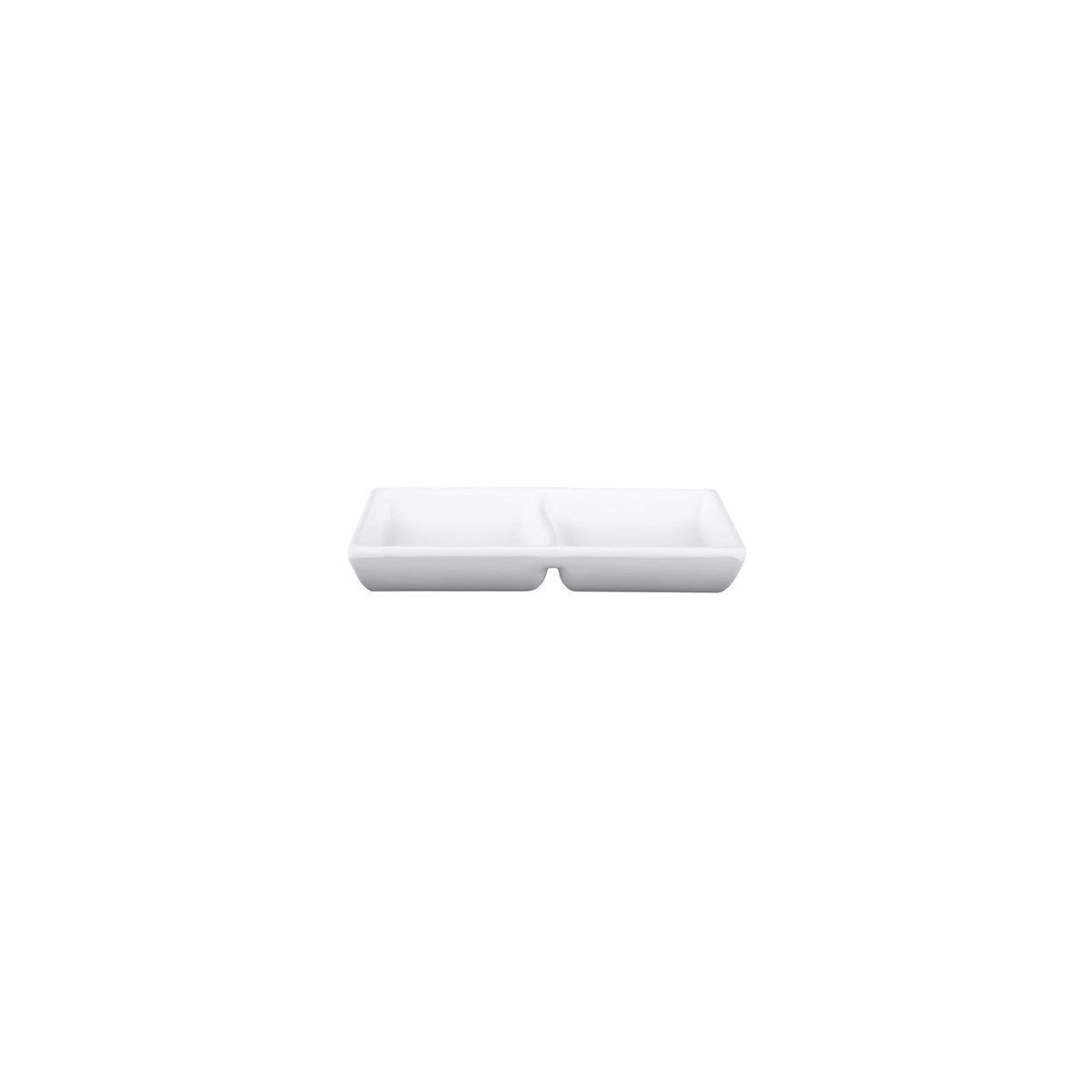 Elite Global Solutions JW521 Zen Melamine Sauce Dish, 4 oz., 6/Case - Black