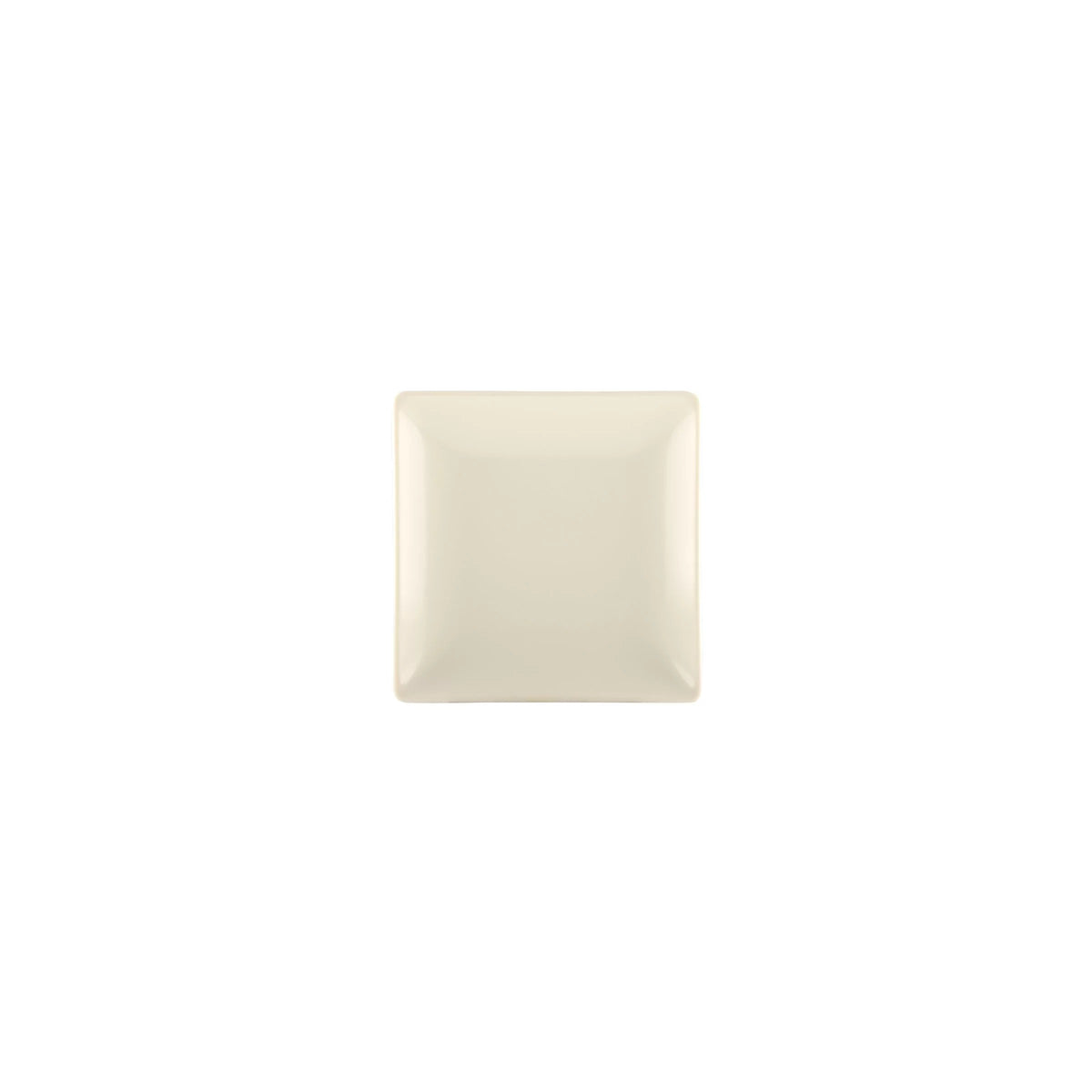 Elite Global Solutions JW552T Karma Red Melamine Plate, 5" x 5", 6/Case - Beige