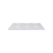 Elite Global Solutions JW6TB Zen Melamine Platter, 6 1/2" x 11", 6/Case - White