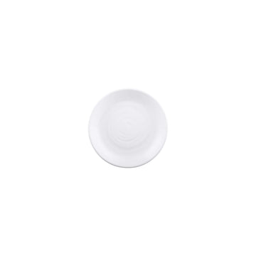 Elite Global Solutions Zen White Melamine Plate, 6/Case - 5 1/8"