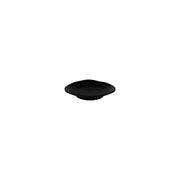 Elite Global Solutions JWT63 Zen Black Melamine Plate, 4 5/8" x 4 5/8", 6/Case - Black