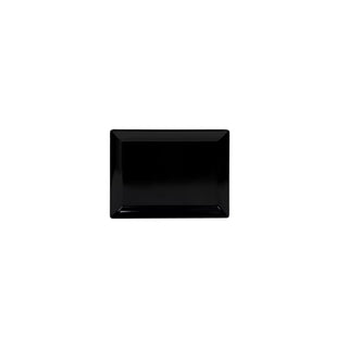 Elite Global Solutions M1058 Stratus Melamine Platter, 8 3/4" x 10 1/2" - Black