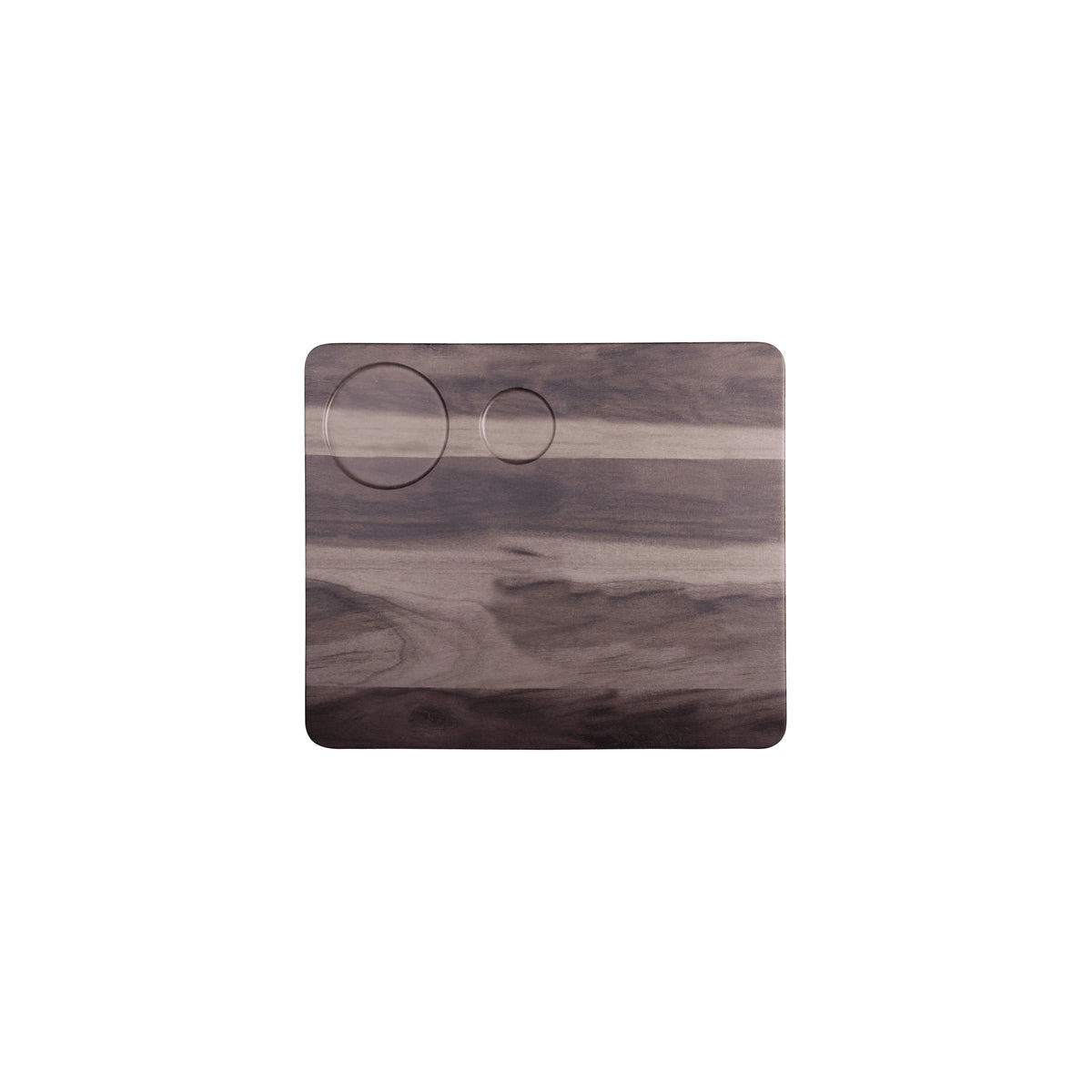 Elite Global Solutions M12105RC-HW Fo Bwa Melamine Serving Board, 10" x 12", Brown - Default Title
