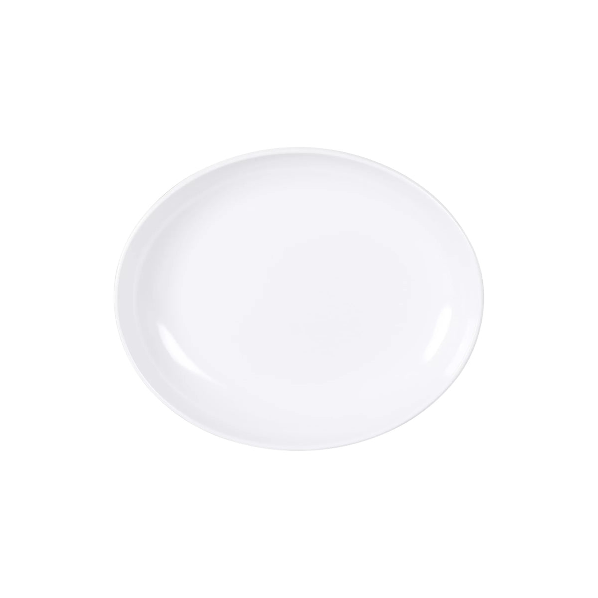 Elite Global Solutions M138OV Organic Bowls Melamine Bowl, 3.25 qt. - White