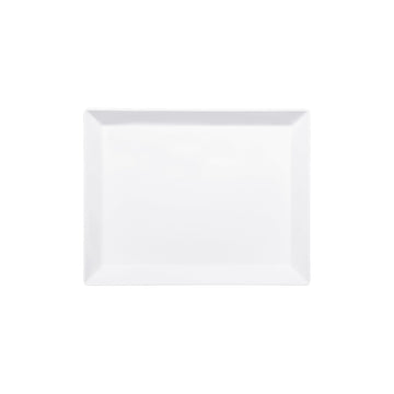 Elite Global Solutions M1512B-W Stratus Melamine Serving Platter, 12" x 15", White - Default Title