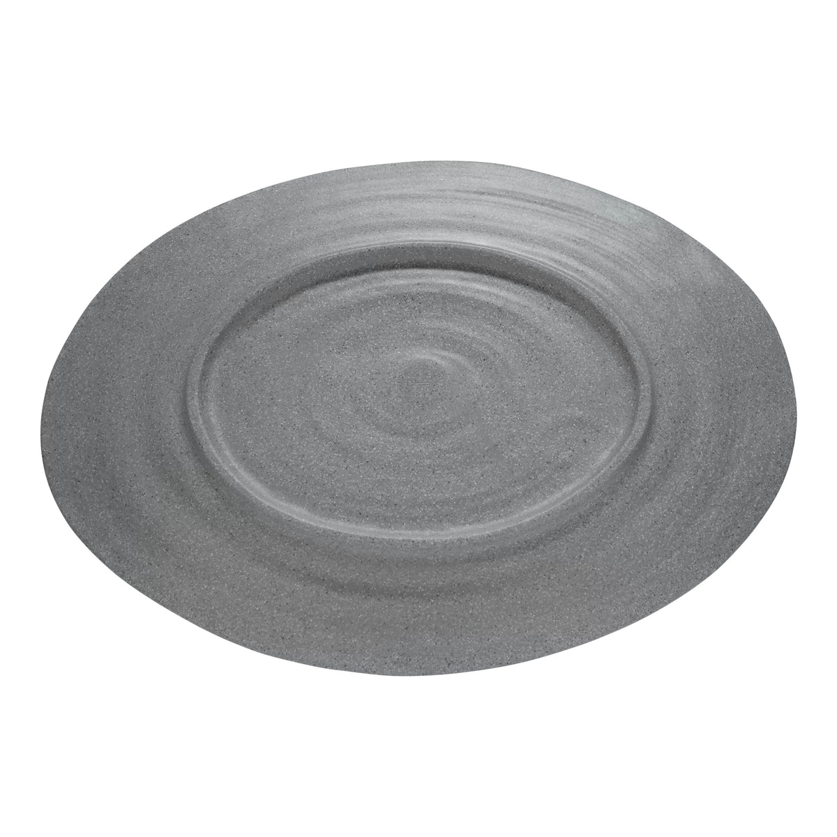 Elite Global Solutions Della Terra Melamine Serving Dish, 1 1/2" High, Gray - photo 4