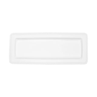 Elite Global Solutions M177RC Venetian Melamine Tray, 7" x 17" - White