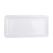 Elite Global Solutions Olympus Melamine Platter, 9" Wide, White - 18"