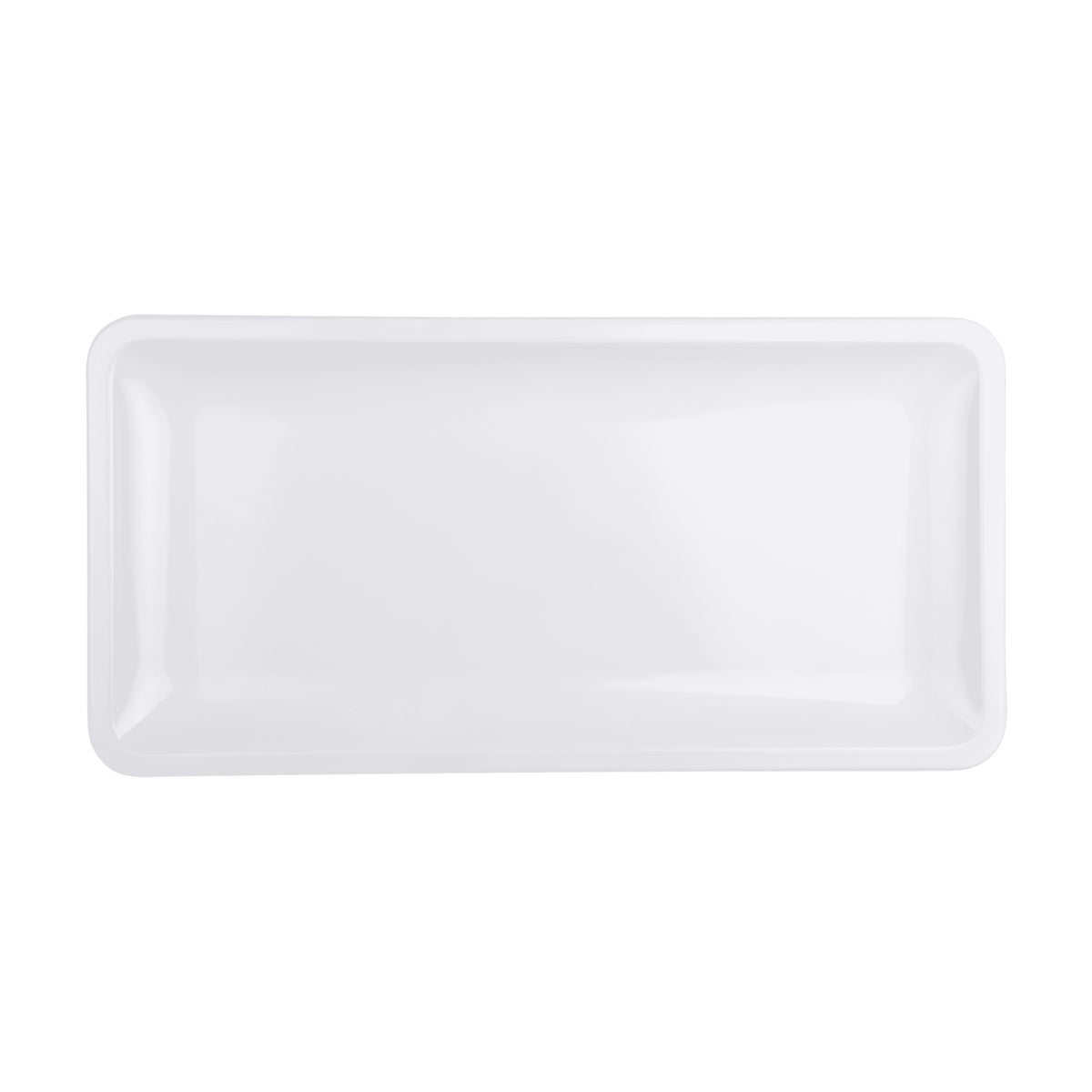 Elite Global Solutions Olympus Melamine Platter, 9" Wide, White - 18"