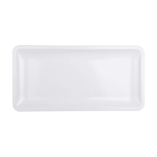 Elite Global Solutions Olympus Melamine Platter, 9" Wide, White - 18"
