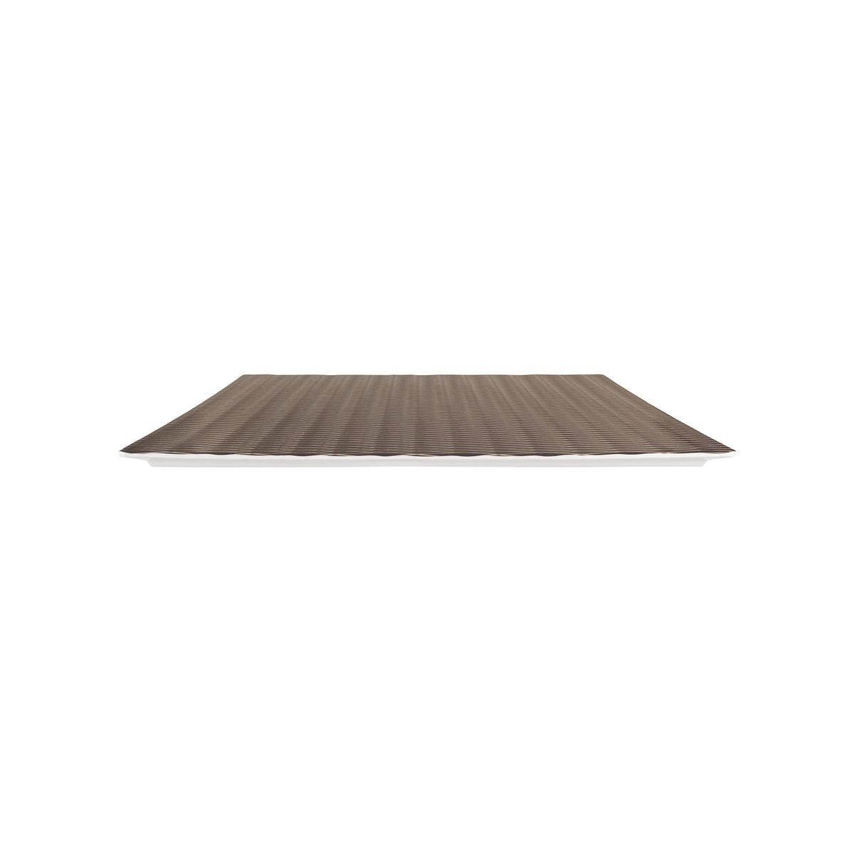 Elite Global Solutions Jewel Melamine Platter, 3/4" High, Black - 12 3/4" x 20 7/8"