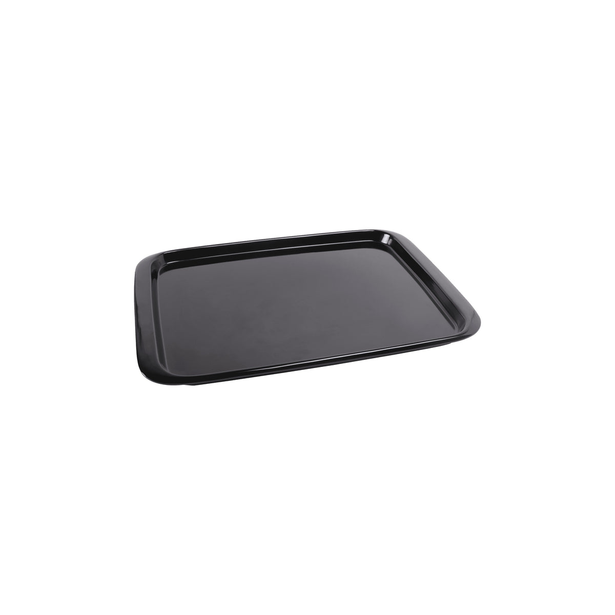 Elite Global Solutions Melamine Tray, Black - 17 7/8"