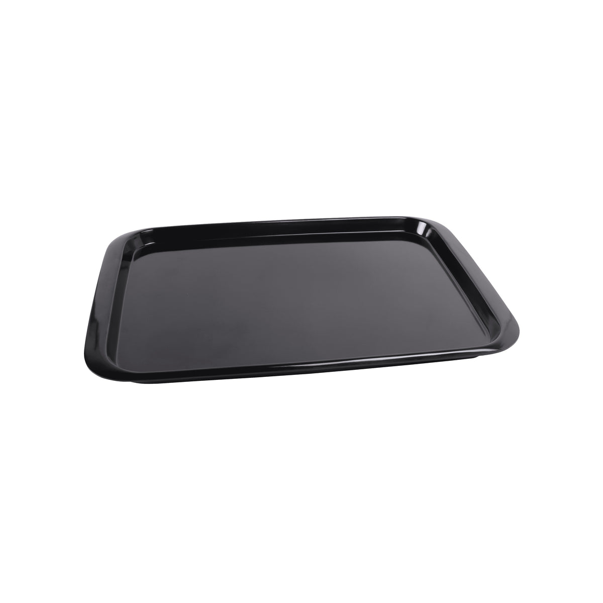 Elite Global Solutions Melamine Tray, Black - 19 3/4"