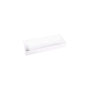Elite Global Solutions M6152 Modern European Melamine Food Pan, 6" x 15" - White