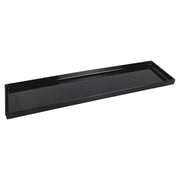 Elite Global Solutions M8301-B Modern European Melamine Food Pan, 8" x 30", Black - Default Title