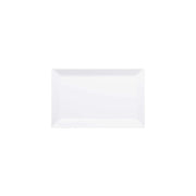Elite Global Solutions M914RC Stratus Melamine Platter, 9" x 13 3/4" - White
