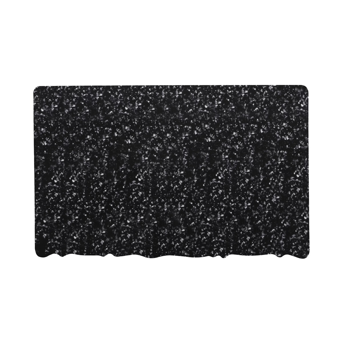 Elite Global Solutions QS2430-GB Fo Granite Melamine Platter Set, 23 3/4" x 30", Black - Default Title