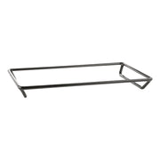 Elite Global Solutions Metal Steel Rack, 20" Long, Black - 12"
