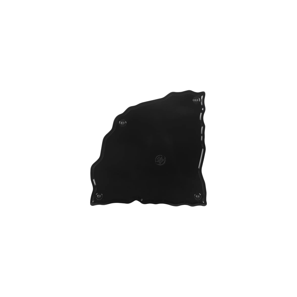 Elite Global Solutions QST15-GB Fo Granite Melamine Display Platter, 15" x 15", Black - photo 2